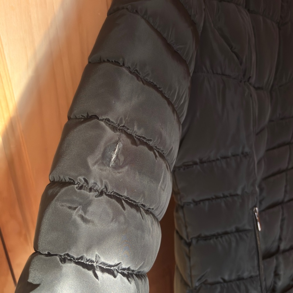 Calvin Klein Black Puffer Jacket - Picture 3 of 12